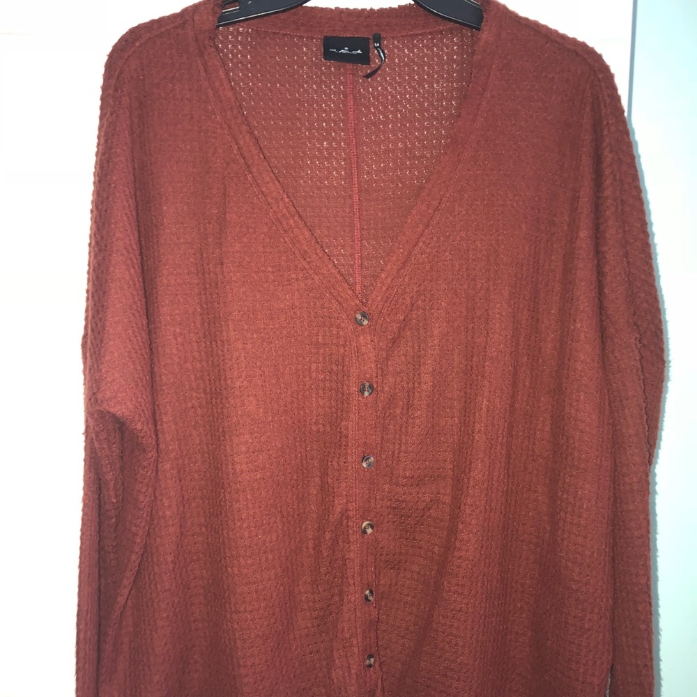 Urban Outfitters light weight rust sweater
